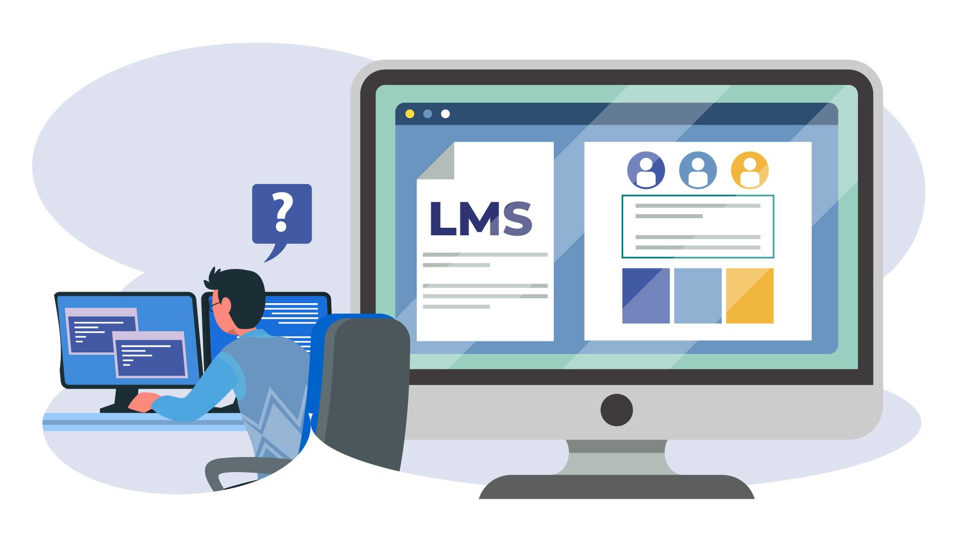 Cursos virtuales e learning sin LMS